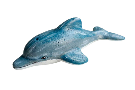 delfín de poliestireno pintura - Animales de poliestireno – 10doigts.fr