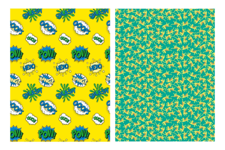 Decopatch Mix - 4 Sheets Comic Theme - 5 - Decopatch Papers - 10doigts.com - Decopatch Papers – 10doigts.fr