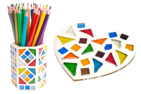 Glass Mosaics - 500 Pieces - 4 - Glass Mosaics - 10doigts.com - Glass Mosaics – 10doigts.fr