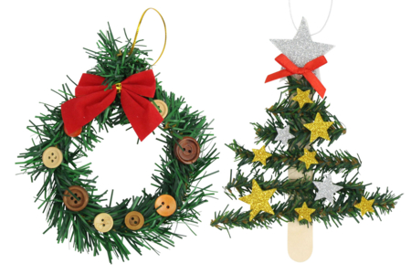 decoración árbol - Guirnaldas y colgantes de Navidad – 10doigts.fr