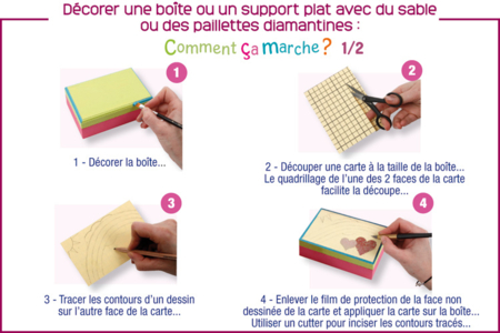 Decorate a Wooden Box with Sandpaper - 1 - Rainbow Crafts: Creative Tutorials for All Ages - 10doigts.com - Rainbow Crafts: Creative Tutorials for All Ages – 10doigts.fr