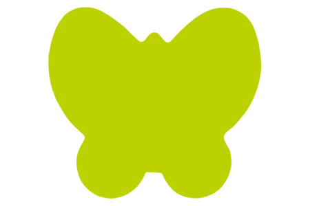 corte mariposa redondo - Perforadoras fantásticas – 10doigts.fr