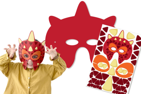 deguisement dino - Creative Masks for Kids – 10doigts.fr