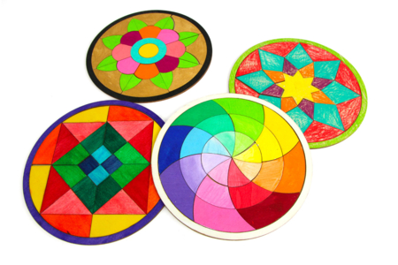 dessous de plat mandala - Puzzles – 10doigts.fr