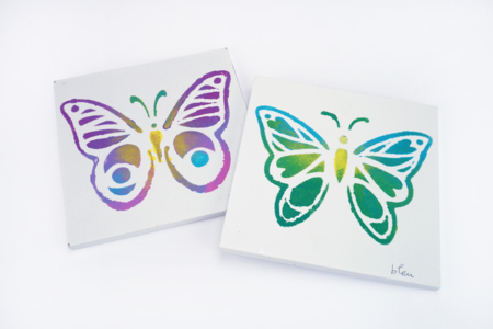 Butterfly Stencils - 6 Stencils - 3 - Animal Stencils - 10doigts.com - Animal Stencils – 10doigts.fr
