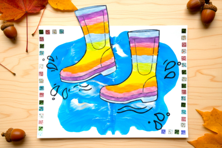 diy niño actividad pintura otoño - Actividades manuales Otoño – 10doigts.fr