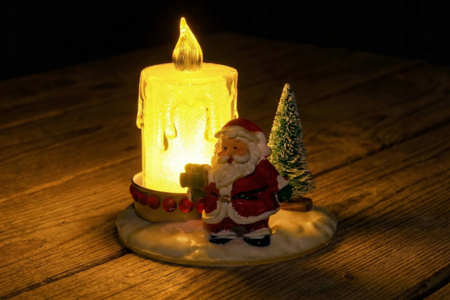 Christmas Candle - 3 - Christmas Craft Activities - 10doigts.com - Christmas Craft Activities – 10doigts.fr