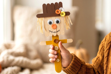 DIY épouvantail activité automne - Actividades manuales Otoño – 10doigts.fr