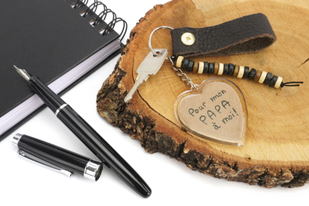 DIY Father's Day gift children keychain - Father's Day Crafts – 10doigts.fr