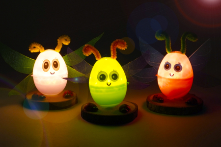 Plastic Fillable Eggs - 12 pcs - Creative Easter Eggs – 10doigts.fr