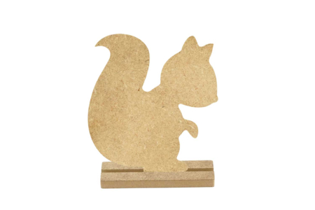 Wooden Squirrel + Base - 1 - Wooden Animals - 10doigts.com - Wooden Animals – 10doigts.fr