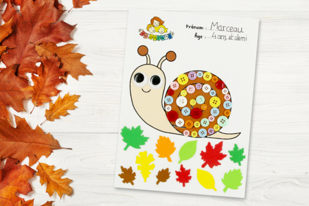 Botones redondos de plástico - Alrededor de 300 botones - Botones – 10doigts.fr