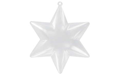 estrella de plástico - Plástico Transparente – 10doigts.fr