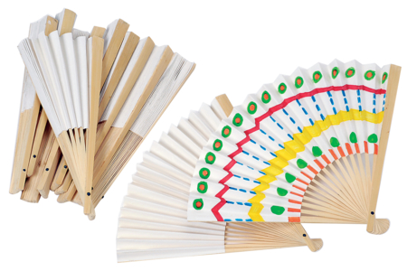 Abanico para decorar - Soportes de papel – 10doigts.fr