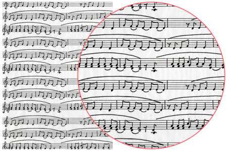 hoja decopatch música - Papel DECOPATCH – 10doigts.fr