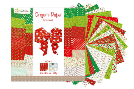 Christmas Origami Papers - 60 Sheets - 5 - Origami Papers - 10doigts.com - Origami Papers – 10doigts.fr