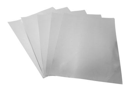 Hojas de repujar metal plateado - Metal a repujar – 10doigts.fr