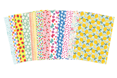 Hojas de papel adhesivo ultra fino - 12 hojas - Pegamento adhesivo – 10doigts.fr