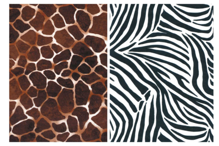 Feuilles mix decopatch Animaux - 4 feuilles - Decopatch Papers – 10doigts.fr