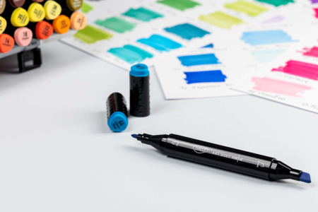 Dual-Tip Alcohol Markers - 80 Pieces - 5 - Calligraphy, Writing - 10doigts.com - Calligraphy, Writing – 10doigts.fr