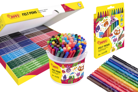 JOVI Markers - Medium Tip - 1 - Medium-Tip Markers - 10doigts.com - Medium-Tip Markers – 10doigts.fr
