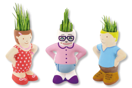 Figurita de terracota para peinar - Soportes de cerámica para decorar – 10doigts.fr