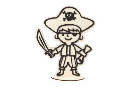 Relief Wooden Figurines - Ocean Theme - 6 - Books and Modelling Kits - 10doigts.com - Books and Modelling Kits – 10doigts.fr