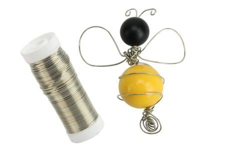 fil aluminium argenté - Fil metálico – 10doigts.fr