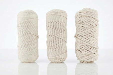 Macramé Yarn - 100% Natural Cotton - 1 - Macramé Threads - 10doigts.com - Macramé Threads – 10doigts.fr
