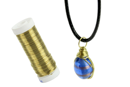 hilo metálico grueso dorado - Fil metálico – 10doigts.fr