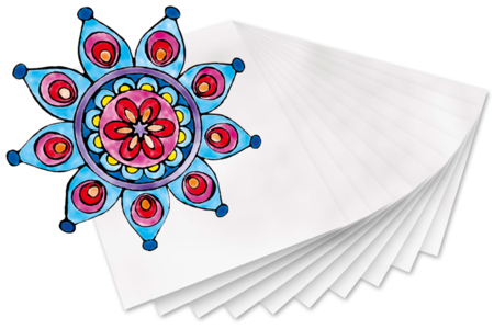 Transparent Electrostatic Films - 10 Sheets - 1 - Plastic Film, Rhodoid - 10doigts.com - Plastic Film, Rhodoid – 10doigts.fr