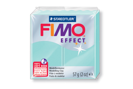 Fimo Effect 57gr - verde pastel - N° 505 - Pasta Fimo Effect – 10doigts.fr