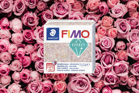Fimo Effect Botanical - Rose 270 - 1 - Fimo Effect Clay - 10doigts.com - Fimo Effect Clay – 10doigts.fr