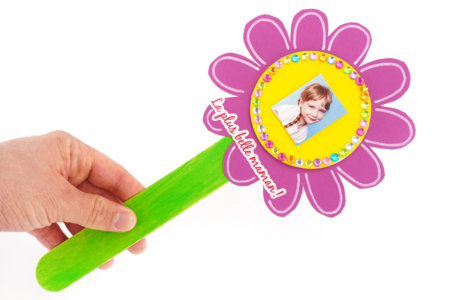 flor varita madera gigante - Bastones y varitas de madera – 10doigts.fr