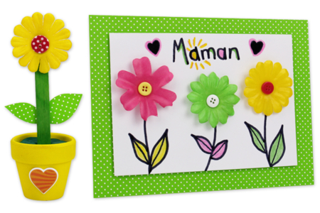 Fabric Flowers - 300 Pieces - 15 - Decorative Flowers and Leaves - 10doigts.com - Decorative Flowers and Leaves – 10doigts.fr