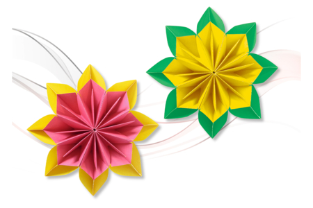 flores origami - Papel Origami – 10doigts.fr