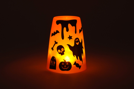 Vaso de plástico DIY halloween - Vajilla desechable y reutilizable – 10doigts.fr