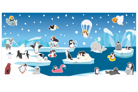 gomets banquisa y decoraciones - Gomets historias y decoraciones – 10doigts.fr