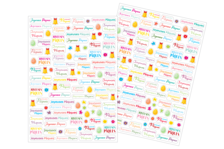 Easter Stickers - 4 - Easter Stickers - 10doigts.com - Easter Stickers – 10doigts.fr