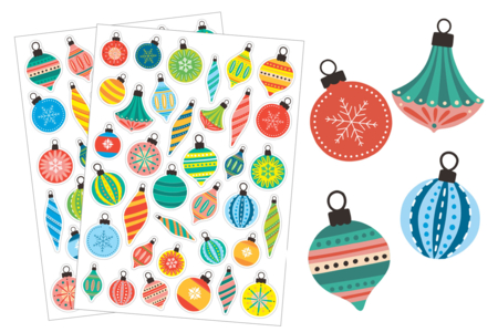 gomets navidad - Gomets y pegatinas Navidad – 10doigts.fr