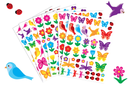 Spring Stickers - 260 stickers - 1 - Season Stickers - 10doigts.com - Season Stickers – 10doigts.fr