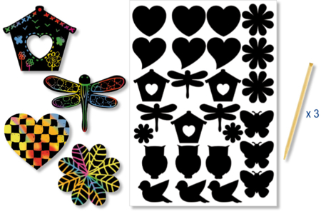 Gomets rascables - Cartas para rascar, para puntear – 10doigts.fr