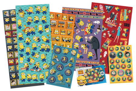 Mega Minions Stickers Set - 1 - Fancy Stickers - 10doigts.com - Fancy Stickers – 10doigts.fr