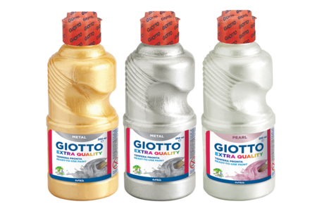 gouache metal giotto - Pintura metálica y nacarada – 10doigts.fr