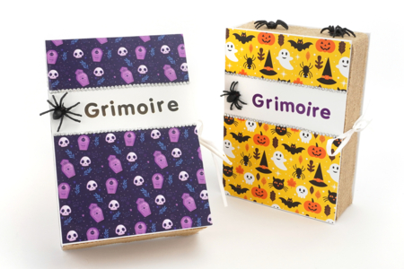 halloween grimoire children DIY - Halloween Crafts – 10doigts.fr