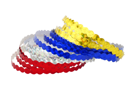 Sequin Effect Adhesive Tapes - 4 Pieces - 6 - Ribbons and Bows - 10doigts.com - Ribbons and Bows – 10doigts.fr