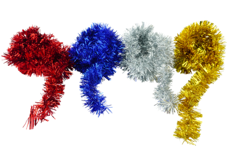 Metallic Garlands - 4 Assorted Colors - 4 - Christmas Garland and Ornaments - 10doigts.com - Christmas Garland and Ornaments – 10doigts.fr