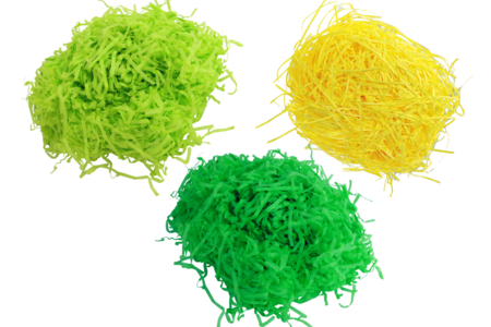 Hierba decorativa de papel - Rafia y Paja – 10doigts.fr