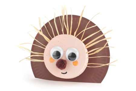 erizo de otoño DIY niños fácil - Actividades manuales animales: nuestras ideas creativas para los niños – 10doigts.fr