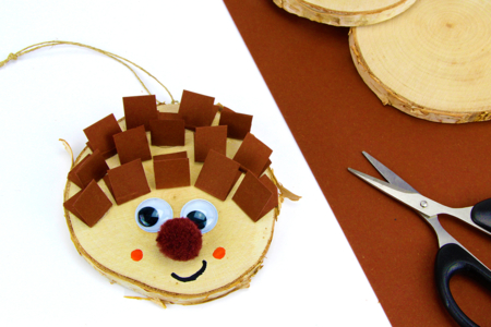 Wood Log Discs Ø 8 to 11 cm - 6 Pieces - Natural Decorations – 10doigts.fr